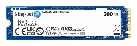 Kingston Kingston DYSK SSD 500G NV3 M.2 2280 PCIe 4.0 NVMe