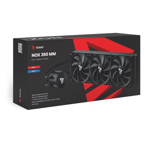 SAVIO SAVIO CHŁODZENIE WODNE CPU 360 MM NOX
