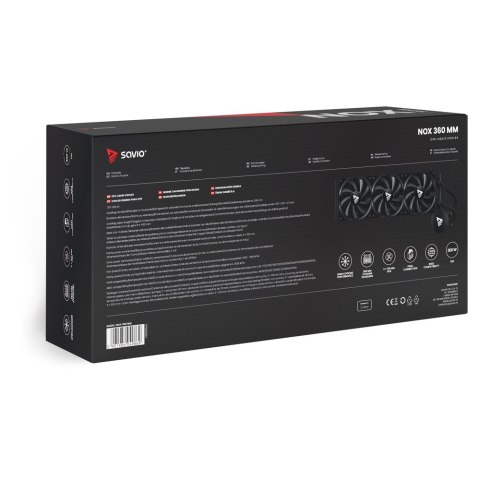 SAVIO SAVIO CHŁODZENIE WODNE CPU 360 MM NOX