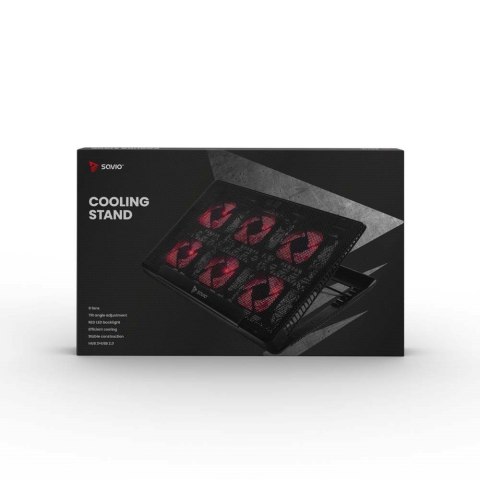 SAVIO SAVIO PODSTAWKA CHŁODZĄCA POD LAPTOP COS-01