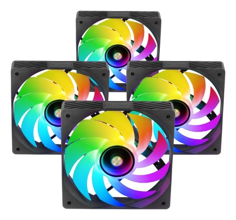 TACENS TACENS MARS MF-SI4KIT FANS 120 ARGB x4 BK- wentylatory+hub+pilot (TACMARS-MFSI4KIT)