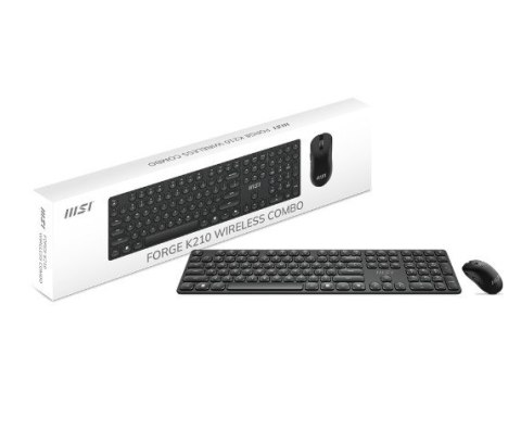 MSI Klawiatura + mysz Forge K210 Combo US