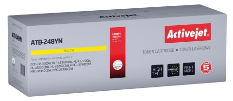 Activejet Activejet ATB-248YN Toner (zamiennik Brother TN248Y; Supreme; 1000 stron; żółty)