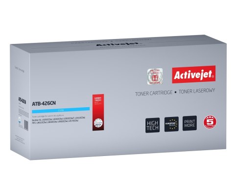 Activejet Activejet ATB-426CN Toner (zamiennik Brother TN-426C; Supreme; 6500 stron; niebieski)