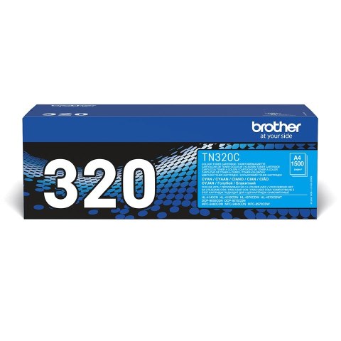 Brother Brother TN-320C kaseta z tonerem 1 szt. Oryginalny Cyjan