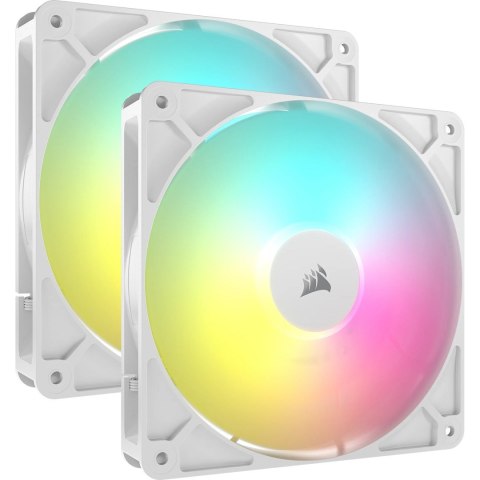 Corsair Corsair RS140 ARGB Obudowa komputera Wentylator 14 cm Biały 2 szt.