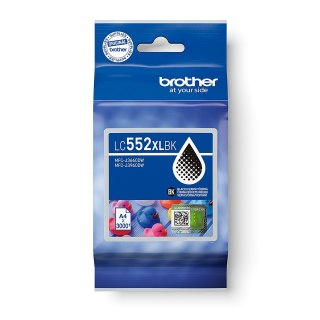 Brother BROTHER Tusz Czarny LC552XLBK=LC-552XLBK