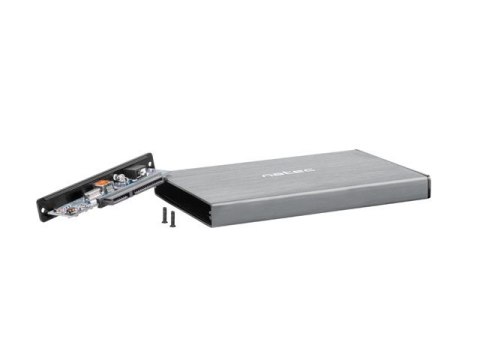 NATEC Obudowa na dysk NATEC Rhino Go NKZ-1281 (2.5"; USB 3.0; Aluminium; kolor szary)