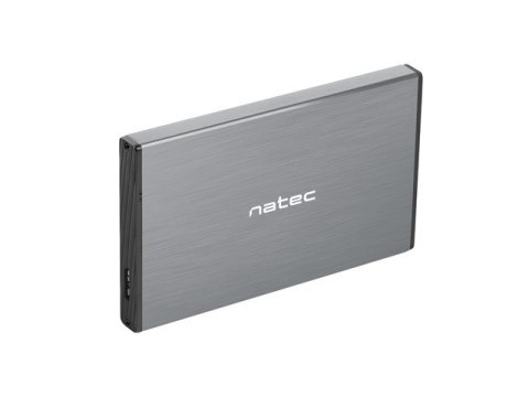 NATEC Obudowa na dysk NATEC Rhino Go NKZ-1281 (2.5"; USB 3.0; Aluminium; kolor szary)
