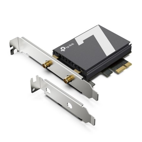 TP-LINK Karta sieciowa Archer TBE550E BE9300 Tri-Band Wi-Fi 7 Bluetooth PCI Express Adapter