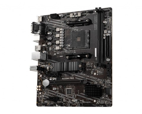 MSI Płyta główna MSI A520M PRO AM4 2DDR4