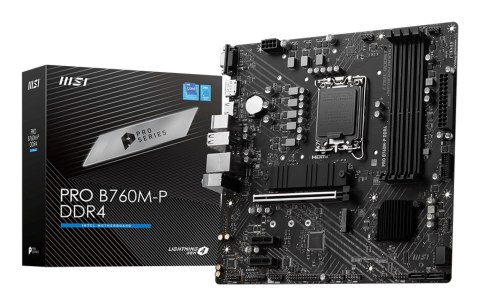 MSI Płyta główna MSI PRO B760M-P DDR4