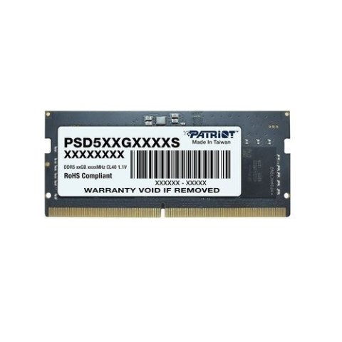 Patriot Memory PATRIOT SIGNATURE SO-DIMM DDR5 16GB 5600MHz 1 Rank