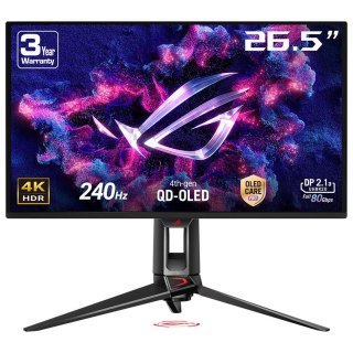 ASUS ASUS ROG Swift OLED PG27UCDM gaming monitor ? 27-inch (26.5-inch viewable) 4K QD-OLED panel, 240Hz, 0.03ms (GTG), OLED Anti-Flic