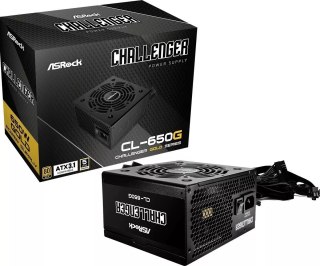 Asrock Zasilacz ASRock CHALLENGER 650W 80 Plus Gold