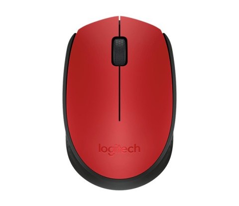 Logitech Mysz bezprzewodowa M171 910-004641 czerwona