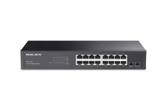 TP-LINK Przełącznik Mercusys 16-Port Gigabit Desktop/Rackmount Switch PORT: 16× Gigabit RJ45 Ports MS116GS