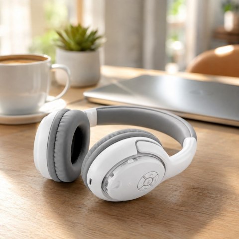 Esperanza Słuchawki Bluetooth LIBERO EH163W białe