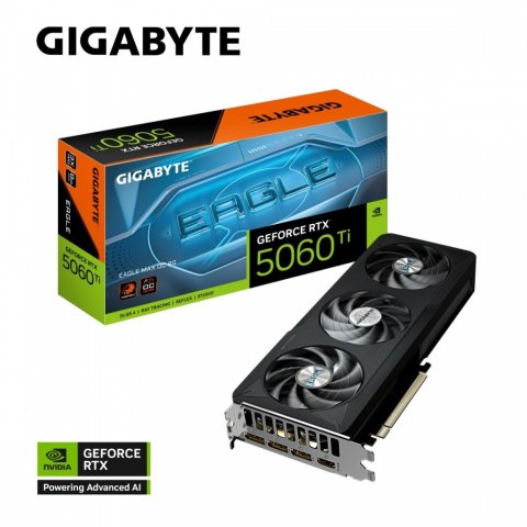 Gigabyte Karta graficzna GeForce RTX 5060 Ti EAGLE MAX OC 128BIT GDDR7 HDMI/3DP