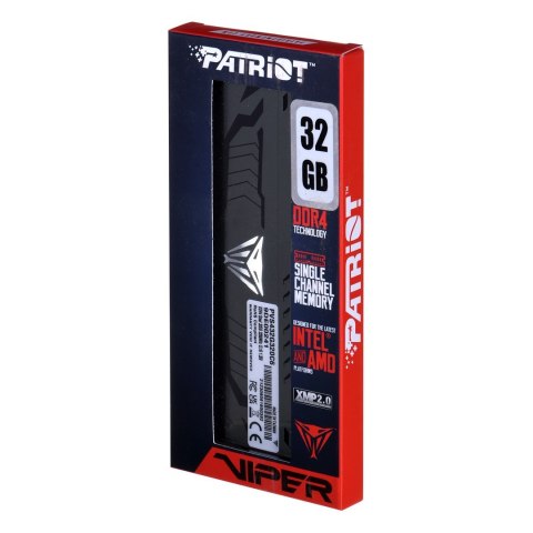Pamięć Patriot Viper Steel, DDR4, 32 GB, 3200MHz, CL16 (PVS432G320C6)