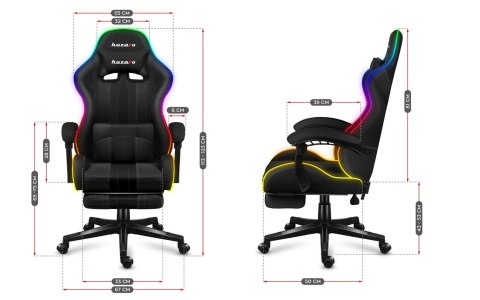 Huzaro Fotel gamingowy Huzaro Force 4.7 RGB Mesh