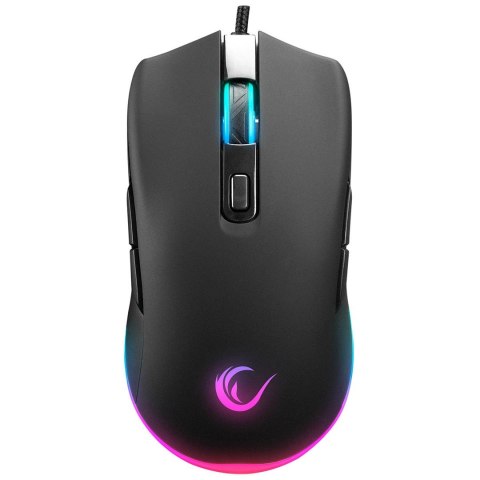 RAMPAGE RAMPAGE FORTUNA ZESTAW GAMINGOWY KLAWIATURA Z PODKŁADKĄ I MYSZ 12800 DPI BLK