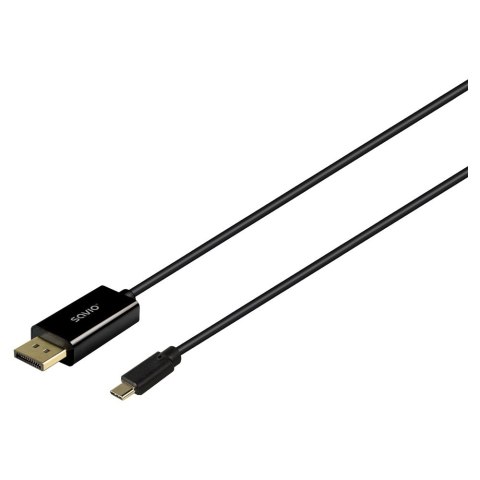 Savio Kabel USB-C do Display Port CL-207 1.2, 2m