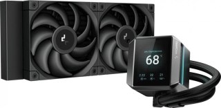DEEPCOOL Chłodzenie wodne Deepcool Mystique LCD 240mm (R-LX550-BKDSNC-G-1)