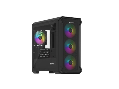 GENESIS Obudowa NATEC Genesis Irid 503 ARGB NPC-1559 (Micro ATX. Mini ITX; kolor czarny)