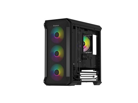 GENESIS Obudowa NATEC Genesis Irid 503 ARGB NPC-1559 (Micro ATX. Mini ITX; kolor czarny)