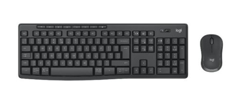 Logitech Zestaw mysz i klawiatura MK370 Combo dla biznesu Grafitowy