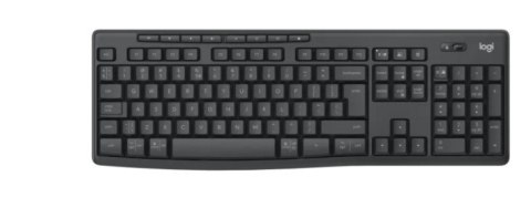 Logitech Zestaw mysz i klawiatura MK370 Combo dla biznesu Grafitowy