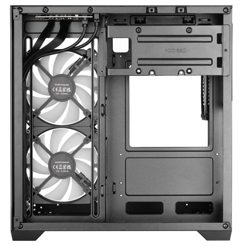 TACENS TACENS MARS MC-VIEW3 3xARGB USB-C mATX- obudowa/cases