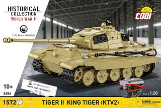 Cobi Klocki Klocki Tiger II King Tiger KTV2 1572 elementy