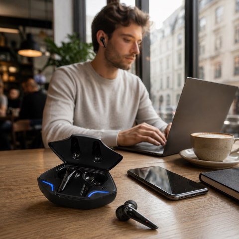 Esperanza ESPERANZA SŁUCHAWKI DOUSZNE BLUETOOTH TWS SAGITTA EH231K