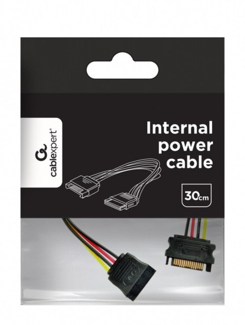 Gembird Przedłużacz SATA M/F 15PIN 30cm