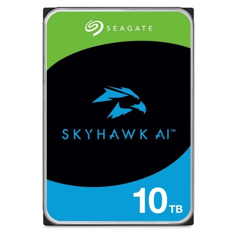 Seagate Dysk Seagate Skyhawk AI ST10000VE001 (10 TB ; 3.5"; SATA; 256 MB; 7200 obr/min)