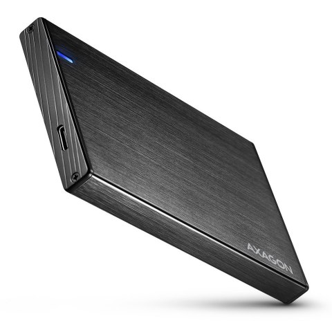 AXAGON EE25-XA6C Obudowa zewnętrzna na dysk 2,5" SATA SSD/HDD (do 9,5 mm), USB-C 5Gbps, UASP/TRIM, aluminiowa, kabel USB-C - USB-A 50 c