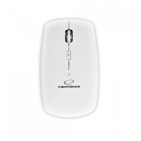 Esperanza Mysz bezprzewodowa 2.4GHZ 4D OPT. USB Esperanza SATURN biała