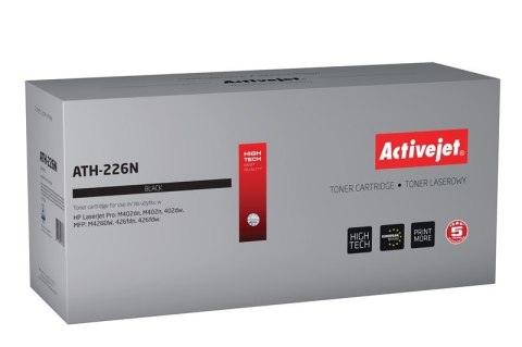 Activejet Activejet ATH-226N Toner (zamiennik HP 226A CF226A; Supreme; 3100 stron; czarny)