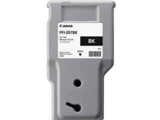 Canon Canon PFI-207 BK nabój z tuszem 1 szt. Oryginalny Czarny
