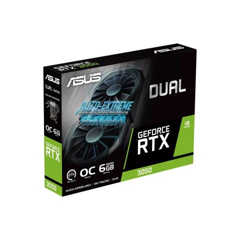 ASUS Karta graficzna ASUS Dual GeForce RTX 3050 OC 6GB
