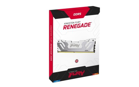 Kingston KINGSTON DDR5 24GB 8400MT/s CL40 CUDIMM FURY Renegade White XMP