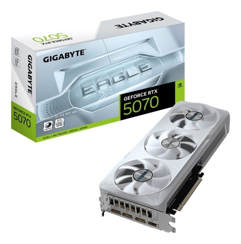 Gigabyte Karta graficzna Gigabyte GeForce RTX 5070 EAGLE OC ICE 12GB