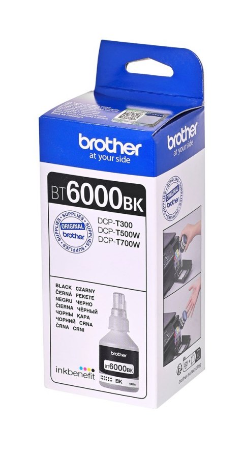Brother Tusz Brother czarny BT6000BK=BT-6000BK, 6000 str.
