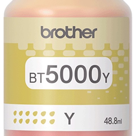 Brother Tusz Brother żółty BT5000Y=BT-5000Y, 5000 str.