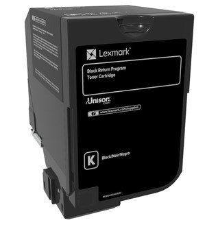 Lexmark Lexmark 74C20K0 kaseta z tonerem 1 szt. Oryginalny Czarny