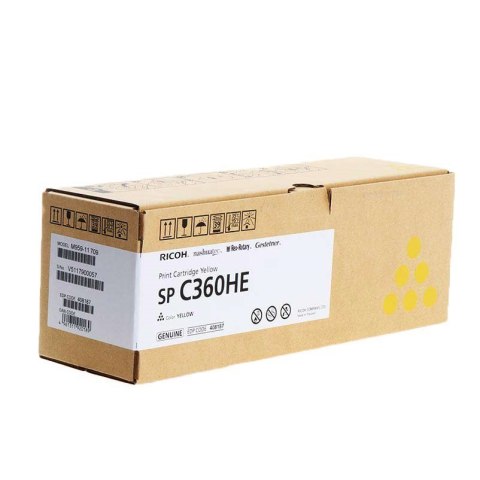 Ricoh Ricoh Toner SP C360 HC 408187 Yellow