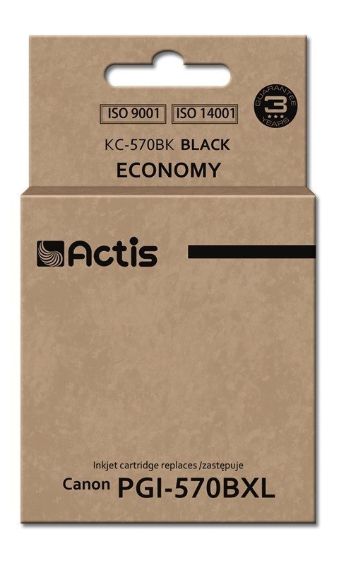 ACTIS Actis KC-570BK Tusz (zamiennik Canon PGI-570BK; Standard; 22 ml; czarny)