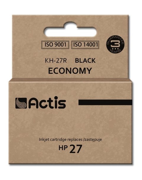ACTIS Actis KH-27R Tusz (zamiennik HP 27 C8727A; Standard; 20 ml; czarny)